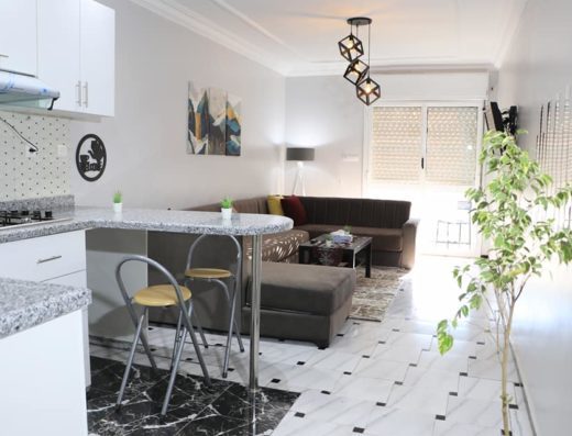 appartement au coeur de Tanger ( wifi et smart tv) ( location journalière) الكراء اليومي فقط