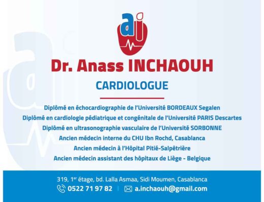 Dr. INCHAOUH Anass – Cardiologue