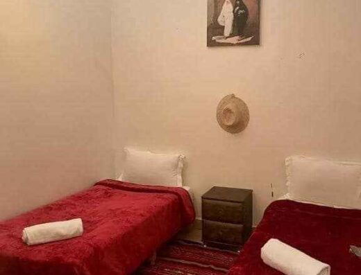 غرفة للكراء اليومي للعائلات بمراكش