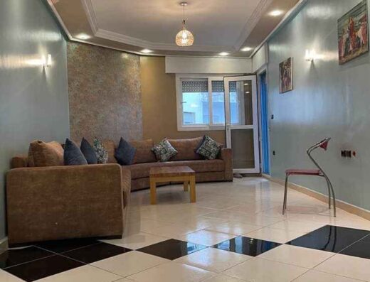 شقة رائعة للكراء اليومي بكورنيش مالاباطا بطنجة