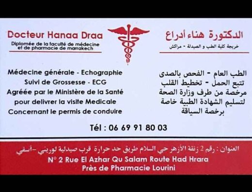 Dr Hanaa DRAA