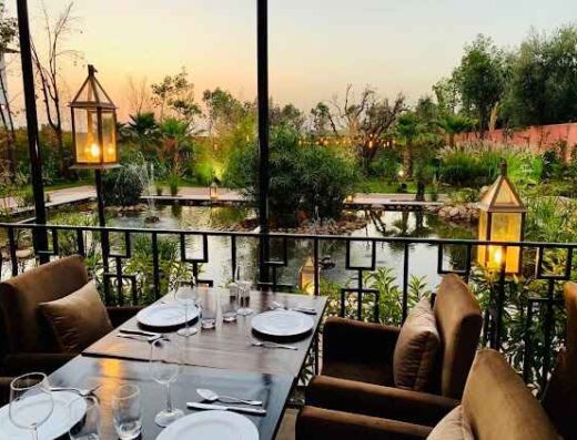 La villa restaurant lounge