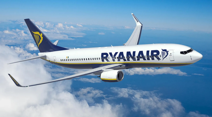 Ryanair vers, à partir du Maroc entra 9 destinations.